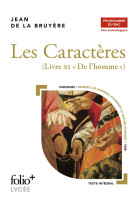 Les caracteres, livre xi  -  de l'homme